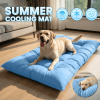 Extra-Large Summer Cooling Mat Dog Sofa Bed | Ultra-Soft, 8 Compartments, Extra-Large Plush Dog Sofa Bed | Super Soft
