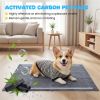 150 Pack Activated Carbon Dog Pee Pads 35.5"x24", Extra Large 6-Layer Odor Control Pet Training Pads