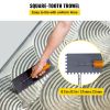 Shower Curb Kit, 38"x60" Watertight Shower Curb Overlay with 4" PVC Central Bonding Flange, 4" Stainless Steel Grate